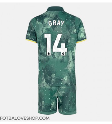 Tottenham Hotspur Archie Gray #14 Dětské Alternativní Dres 2024-25 Krátký Rukáv (+ trenýrky)